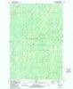 Helena Michigan Historical topographic map, 1:24000 scale, 7.5 X 7.5 Minute, Year 1989