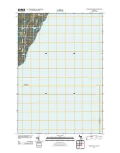 Henderson Lakes Michigan Historical topographic map, 1:24000 scale, 7.5 X 7.5 Minute, Year 2011