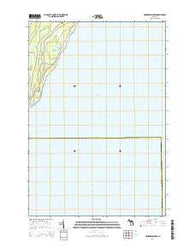 Henderson Lakes Michigan Historical topographic map, 1:24000 scale, 7.5 X 7.5 Minute, Year 2014