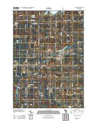 Hesperia Michigan Historical topographic map, 1:24000 scale, 7.5 X 7.5 Minute, Year 2012