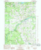 Hesperia Michigan Historical topographic map, 1:24000 scale, 7.5 X 7.5 Minute, Year 1985
