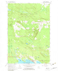 Hessel Michigan Historical topographic map, 1:24000 scale, 7.5 X 7.5 Minute, Year 1964