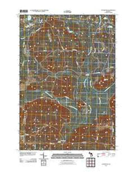 Hetherton Michigan Historical topographic map, 1:24000 scale, 7.5 X 7.5 Minute, Year 2011