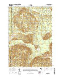Hetherton Michigan Historical topographic map, 1:24000 scale, 7.5 X 7.5 Minute, Year 2014