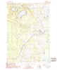 Hillman Michigan Historical topographic map, 1:24000 scale, 7.5 X 7.5 Minute, Year 1986