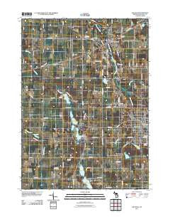Hillsdale Michigan Historical topographic map, 1:24000 scale, 7.5 X 7.5 Minute, Year 2011