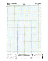 Hiram Point OE S Michigan Current topographic map, 1:24000 scale, 7.5 X 7.5 Minute, Year 2016