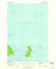 Hog Island Michigan Historical topographic map, 1:62500 scale, 15 X 15 Minute, Year 1955