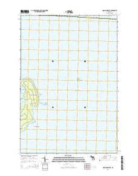 Hog Island East Michigan Historical topographic map, 1:24000 scale, 7.5 X 7.5 Minute, Year 2014
