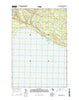 Hog Island Point Michigan Historical topographic map, 1:24000 scale, 7.5 X 7.5 Minute, Year 2014