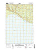 Hog Island Point Michigan Current topographic map, 1:24000 scale, 7.5 X 7.5 Minute, Year 2017