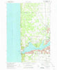 Holland West Michigan Historical topographic map, 1:24000 scale, 7.5 X 7.5 Minute, Year 1972
