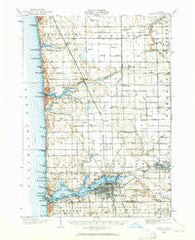 Holland Michigan Historical topographic map, 1:62500 scale, 15 X 15 Minute, Year 1929