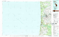 Holland Michigan Historical topographic map, 1:100000 scale, 30 X 60 Minute, Year 1982