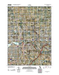 Holland East Michigan Historical topographic map, 1:24000 scale, 7.5 X 7.5 Minute, Year 2011