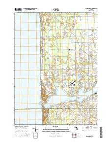 Holland West Michigan Historical topographic map, 1:24000 scale, 7.5 X 7.5 Minute, Year 2014