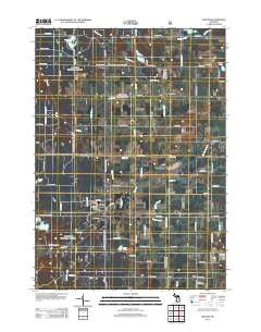 Holton Michigan Historical topographic map, 1:24000 scale, 7.5 X 7.5 Minute, Year 2012
