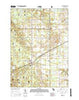 Holton Michigan Current topographic map, 1:24000 scale, 7.5 X 7.5 Minute, Year 2017