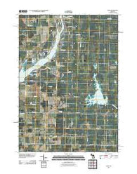 Hope Michigan Historical topographic map, 1:24000 scale, 7.5 X 7.5 Minute, Year 2011