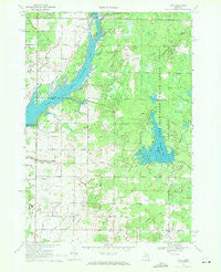 Hope Michigan Historical topographic map, 1:24000 scale, 7.5 X 7.5 Minute, Year 1969