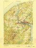 Houghton Michigan Historical topographic map, 1:62500 scale, 15 X 15 Minute, Year 1915