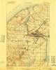 Houghton Michigan Historical topographic map, 1:62500 scale, 15 X 15 Minute, Year 1915