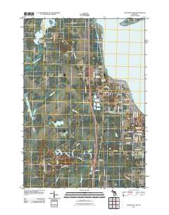 Houghton Lake Michigan Historical topographic map, 1:24000 scale, 7.5 X 7.5 Minute, Year 2011