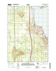 Houghton Lake Michigan Historical topographic map, 1:24000 scale, 7.5 X 7.5 Minute, Year 2014