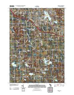 Howell Michigan Historical topographic map, 1:24000 scale, 7.5 X 7.5 Minute, Year 2011