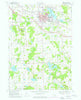 Howell Michigan Historical topographic map, 1:24000 scale, 7.5 X 7.5 Minute, Year 1968