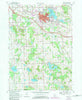 Howell Michigan Historical topographic map, 1:24000 scale, 7.5 X 7.5 Minute, Year 1968