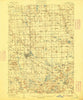Howell Michigan Historical topographic map, 1:62500 scale, 15 X 15 Minute, Year 1909