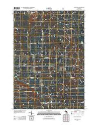 Hoxeyville Michigan Historical topographic map, 1:24000 scale, 7.5 X 7.5 Minute, Year 2012