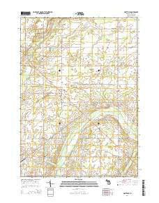 Hoytville Michigan Historical topographic map, 1:24000 scale, 7.5 X 7.5 Minute, Year 2014