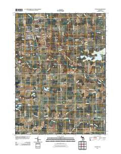 Hudson Michigan Historical topographic map, 1:24000 scale, 7.5 X 7.5 Minute, Year 2011
