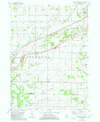 Hudsonville West Michigan Historical topographic map, 1:24000 scale, 7.5 X 7.5 Minute, Year 1980