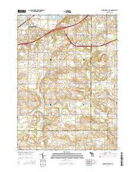 Hudsonville East Michigan Historical topographic map, 1:24000 scale, 7.5 X 7.5 Minute, Year 2014