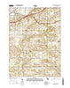 Hudsonville East Michigan Current topographic map, 1:24000 scale, 7.5 X 7.5 Minute, Year 2017