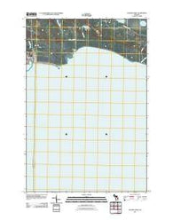 Hughes Point Michigan Historical topographic map, 1:24000 scale, 7.5 X 7.5 Minute, Year 2011