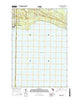 Hughes Point Michigan Current topographic map, 1:24000 scale, 7.5 X 7.5 Minute, Year 2016