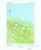 Huron Mountain Michigan Historical topographic map, 1:62500 scale, 15 X 15 Minute, Year 1954