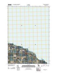 Huron City Michigan Historical topographic map, 1:24000 scale, 7.5 X 7.5 Minute, Year 2011
