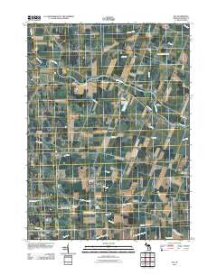 Ida Michigan Historical topographic map, 1:24000 scale, 7.5 X 7.5 Minute, Year 2011