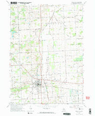 Imlay City Michigan Historical topographic map, 1:24000 scale, 7.5 X 7.5 Minute, Year 1963