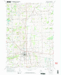 Imlay City Michigan Historical topographic map, 1:24000 scale, 7.5 X 7.5 Minute, Year 1963