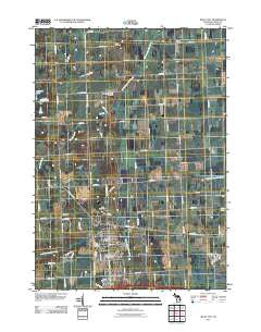 Imlay City Michigan Historical topographic map, 1:24000 scale, 7.5 X 7.5 Minute, Year 2011
