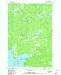 Imp Lake Michigan Historical topographic map, 1:24000 scale, 7.5 X 7.5 Minute, Year 1982
