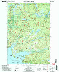 Imp Lake Michigan Historical topographic map, 1:24000 scale, 7.5 X 7.5 Minute, Year 1999