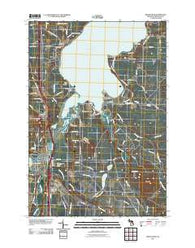 Indian River Michigan Historical topographic map, 1:24000 scale, 7.5 X 7.5 Minute, Year 2011