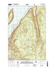 Indian Town Michigan Current topographic map, 1:24000 scale, 7.5 X 7.5 Minute, Year 2017